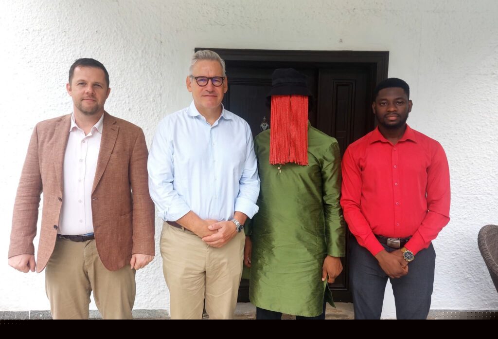 New EU ambassador to Ghana meets investigative journalist Anas Aremeyaw Anas