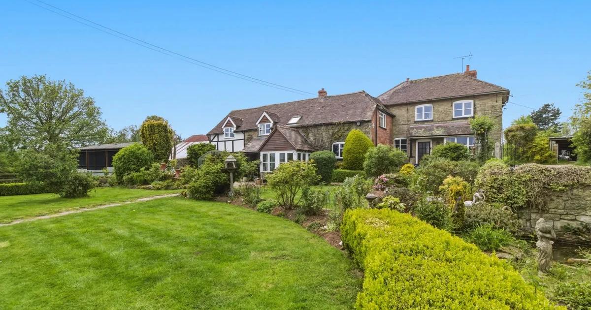 Beautiful Grade-II farmhouse hits the market in Herefordshire for £2.2 million