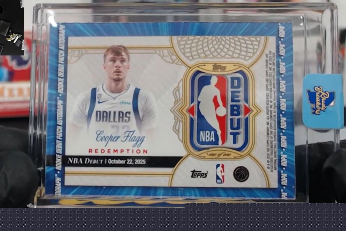 Cooper Flagg’s One-of-One Rookie Card Found in Rhode Island