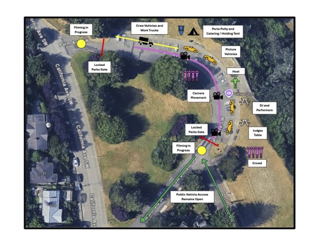 Comment on REMINDER: All-day video shoot scheduled at Hamilton Viewpoint Park on Friday by WSB