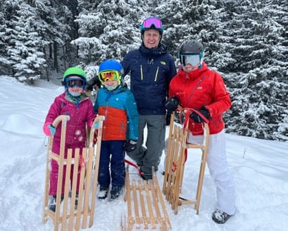 Sledges, bears and a hotel with Wes Anderson vibes: Switzerland’s quirkiest family ski resort