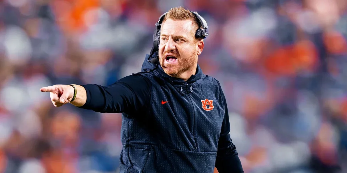 Alex Golesh says Auburn team moving into Marriott hotel for next two weeks of camp