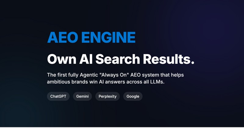 AEO Engine Reports Strong AI Search Traffic Growth