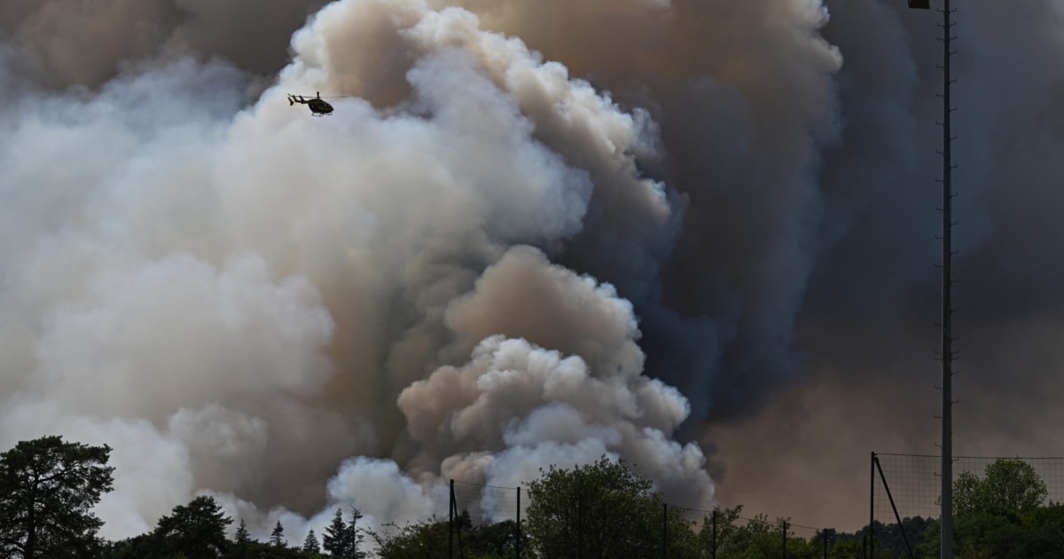 Brände in Frankreich - So entsteht der „feuerspeiende Drache“