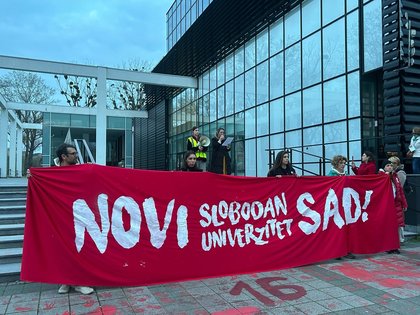 Novosadski Slobodan univerzitet objavio imena potpisnika podrške listi vladajuće stranke i Vučiću