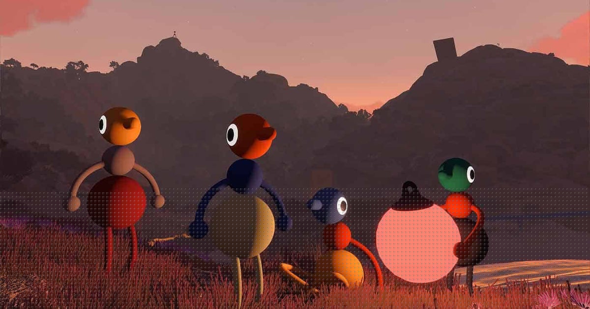 Big Walk isn't an open world hangout sim, it's a secret Predator game, or it would be if House House would quit fixing the voice volume