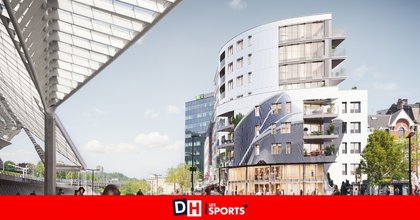 Début des travaux pour le projet Crystal Corner aux Guillemins à Liège