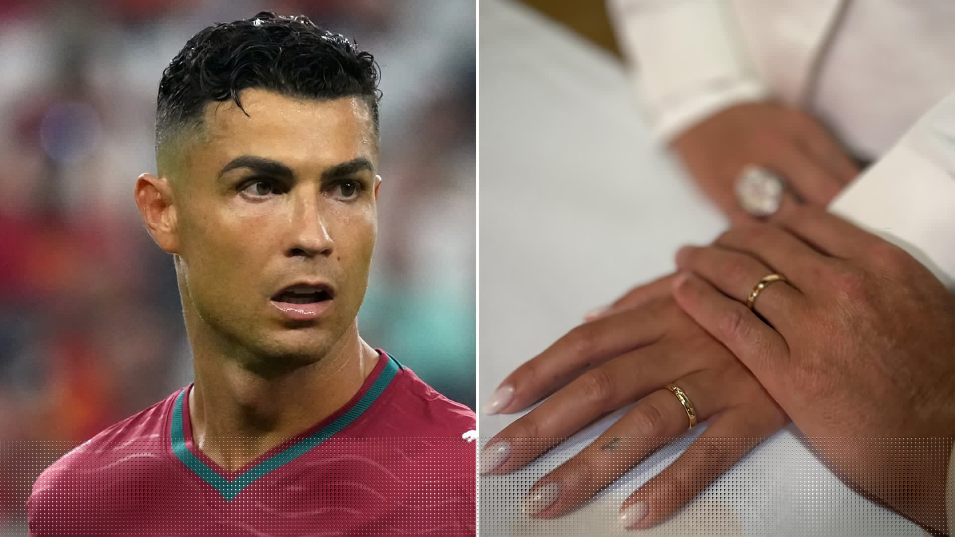 Cristiano Ronaldo and Georgina Rodriguez get married in ‘intimate and private ceremony’ as footie legend posts ring