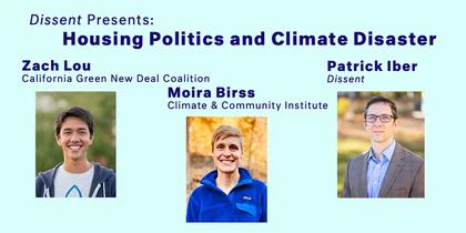 [BAY AREA EVENT | June 26] Housing Politics and Climate Disaster