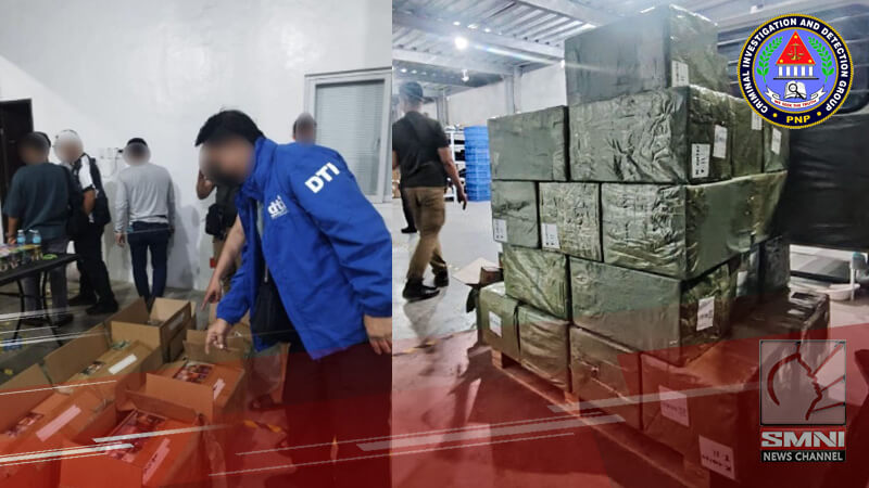 CIDG nakumpiska ang P3.6M halaga ng iligal na vape products sa Taytay, Rizal