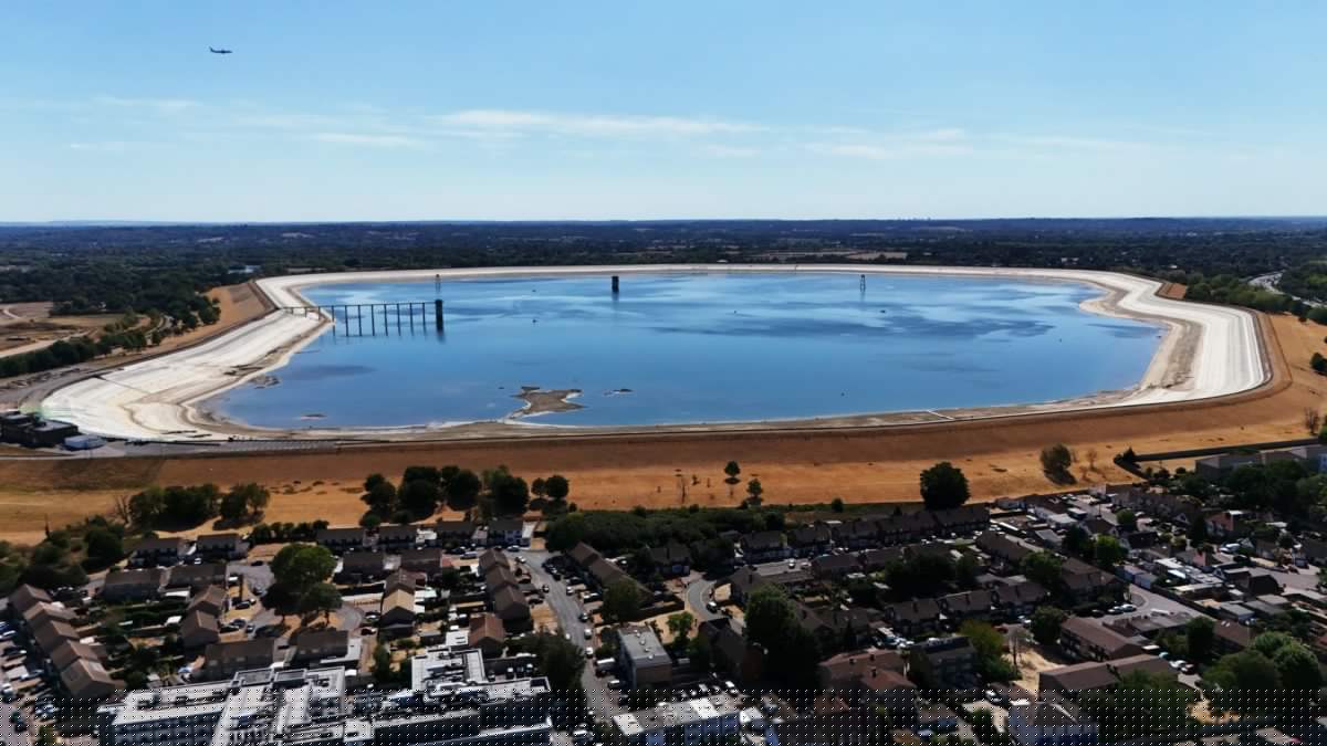 The UK towns at risk of running out of water within six weeks