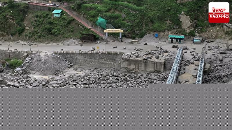 Uttarakhand Floods: Bailey Bridge Washed Away in Niti Valley, BRO Driver Missing