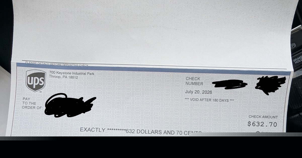 UPS finally refunded the overcharged tariff