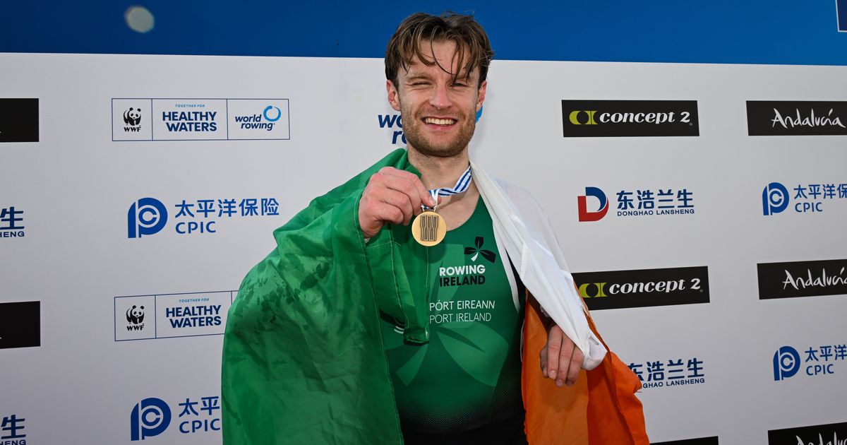McCarthy brothers the twin towers of Irish rowing team with second Worlds medal banked