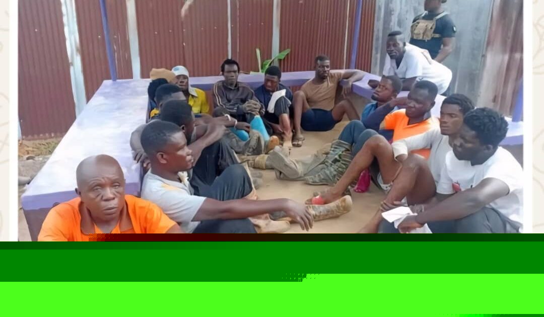 NAIMOS intensifies galamsey crackdown, arrests 40 and seizes mining equipment across six regions