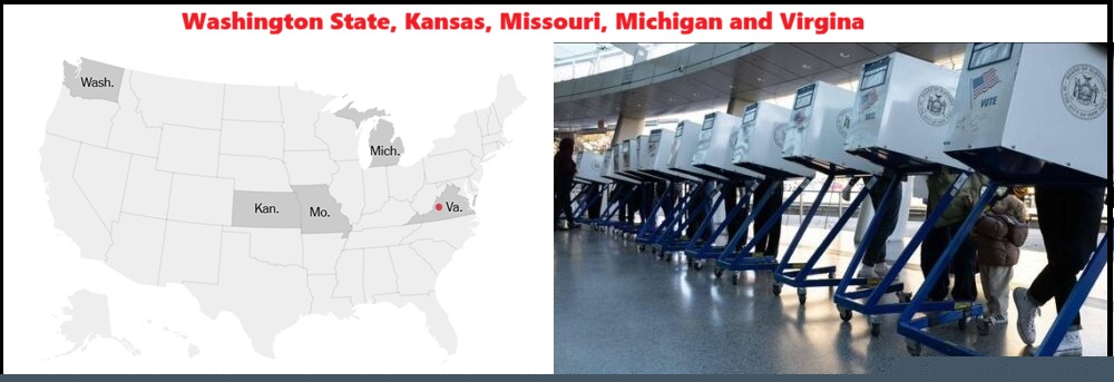 Communism on The Ballot – Michigan, Virginia, Kansas, Missouri and Washington State Primary Election Night – Open Discussion Thread