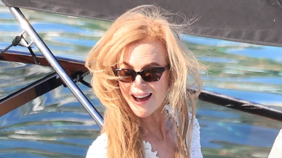 The glow of a new romance? Nicole Kidman beams on holiday in Mykonos amid rumored relationship with tycoon