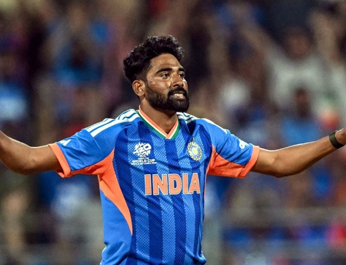 Siraj’s sixes secure India’s warm-up win