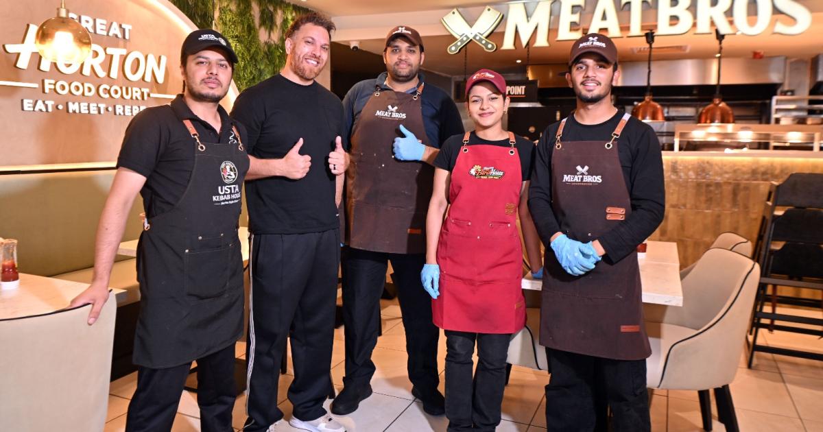Inside look at new food court on major Bradford road offering taste of global cuisine
