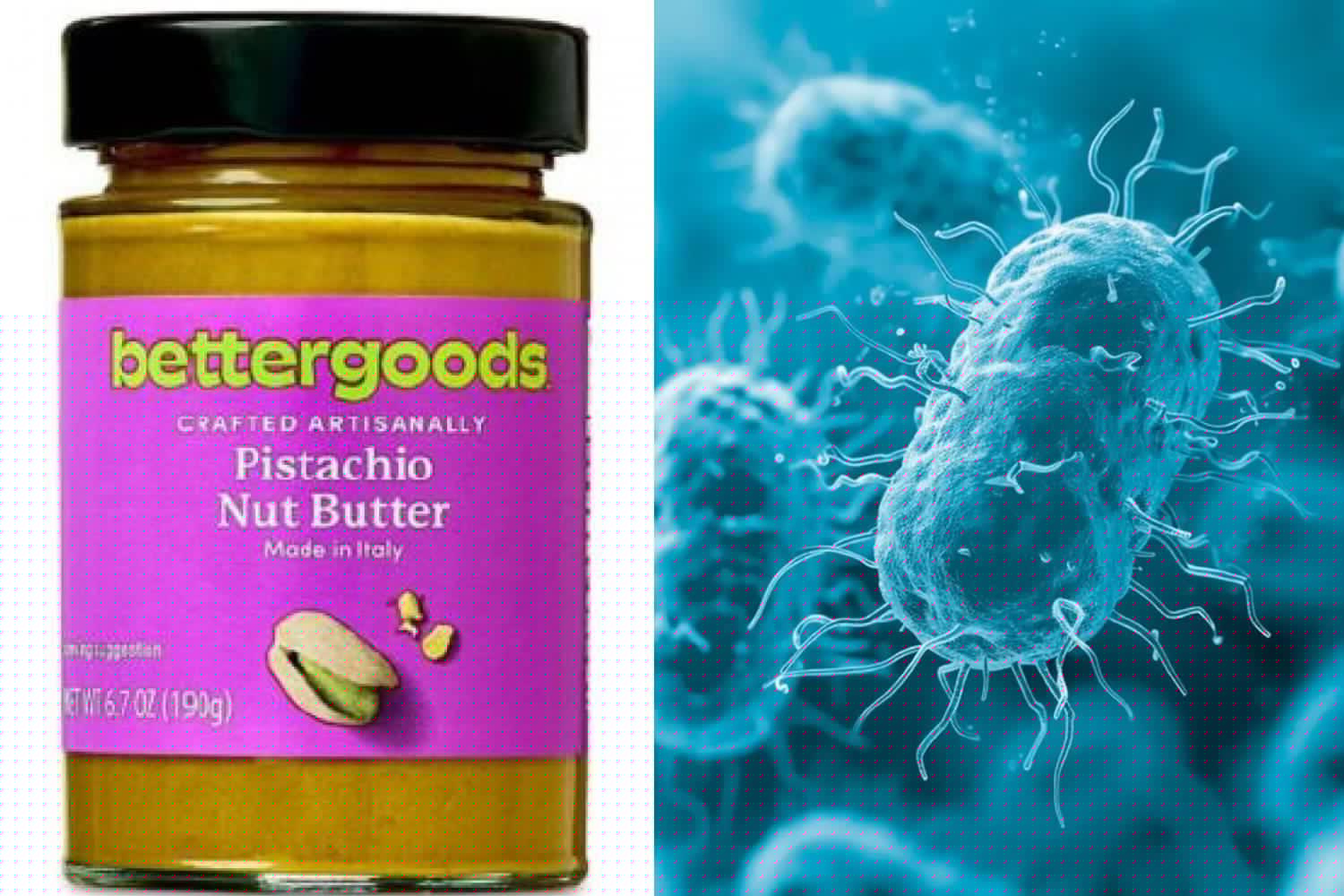 Retiran crema de pistache de Walmart en Estados Unidos por posible contaminación con salmonella