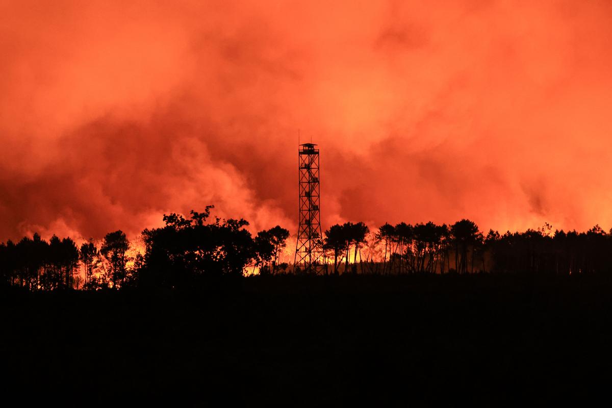 Incendie en Gironde et dans les Landes : une qualité de l’air « mauvaise » suite aux incendies qui touche le Sud-Ouest