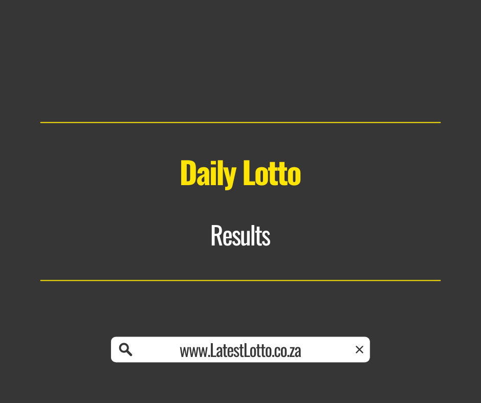 SA Daily Lotto and Daily Lotto Plus Results: Wednesday, 1 October 2025