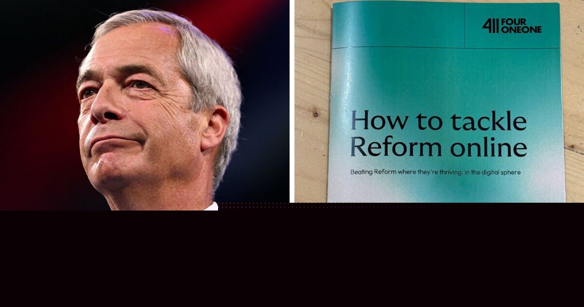 Revealed: The 'attack lines' given to Labour MPs to smear Reform UK