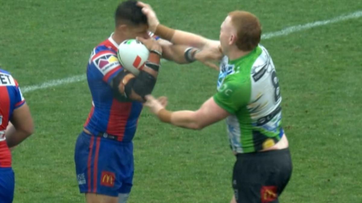 Raiders’ finals hopes shattered after huge bunker controversy in Knights defeat