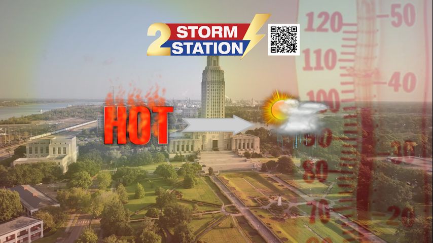 Wednesday AM Forecast: Heat ticks down as storm chances increase