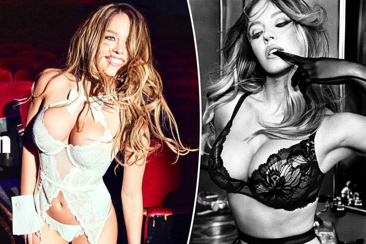 Lace thongs, corsets and push-up bras: Sydney Sweeney’s lingerie line is officially here