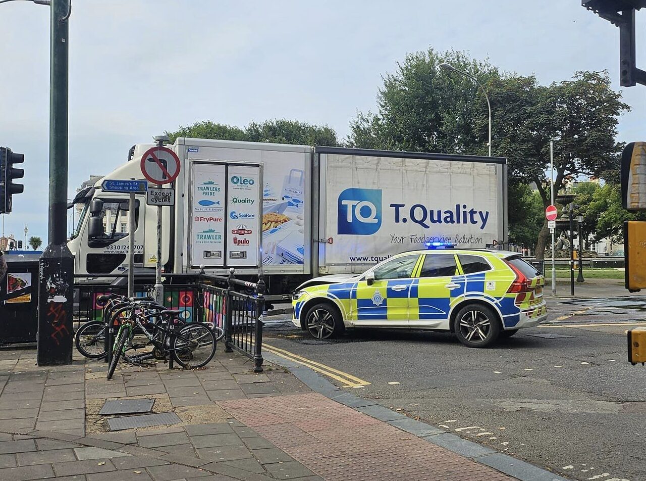 Old Steine police car crash PC no longer facing criminal charges