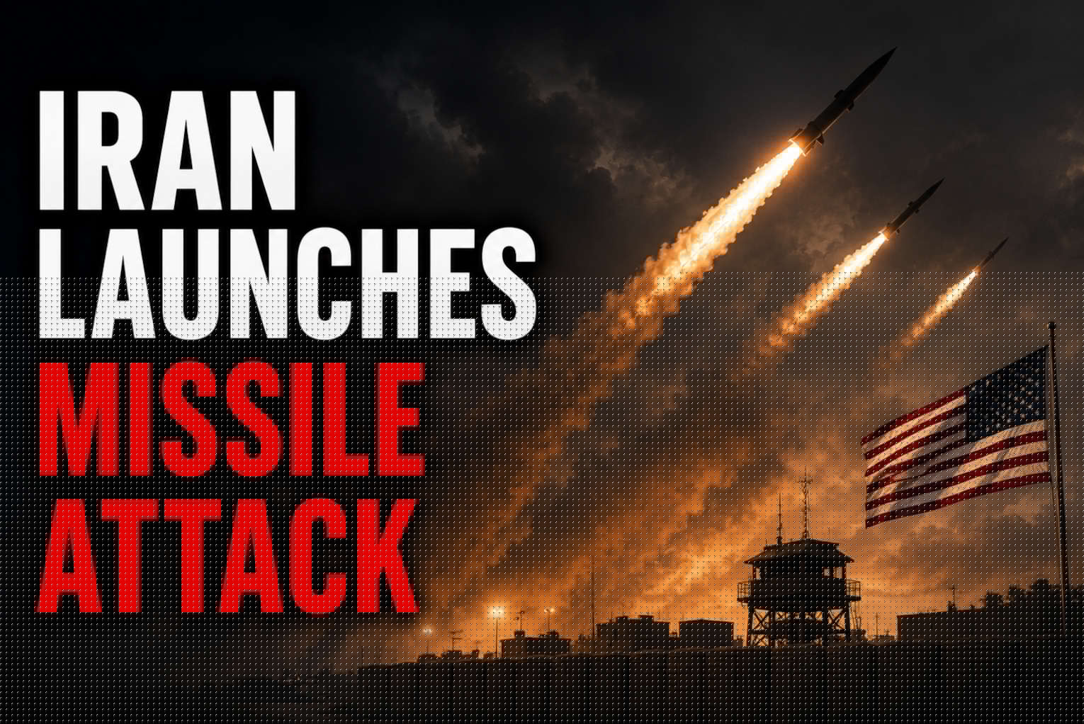 Iran Launches Missiles at US Base in Surprise Attack — US Forces Respond in Kind