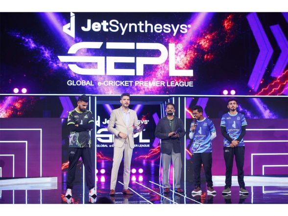 Business News | Peyush Bansal-Owned Delhi Sharks Register Season's Biggest Win to Storm Ahead in GEPL Season 3