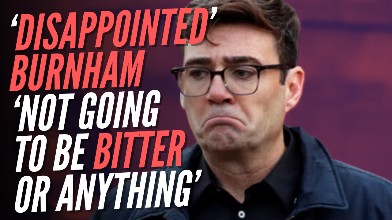 Burnham: I Was Offering an Alternative Path for Labour