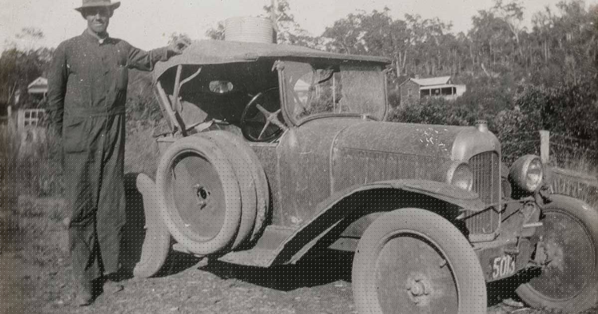 The first car to circumnavigate Australia 'Bubsie' to visit Singleton
