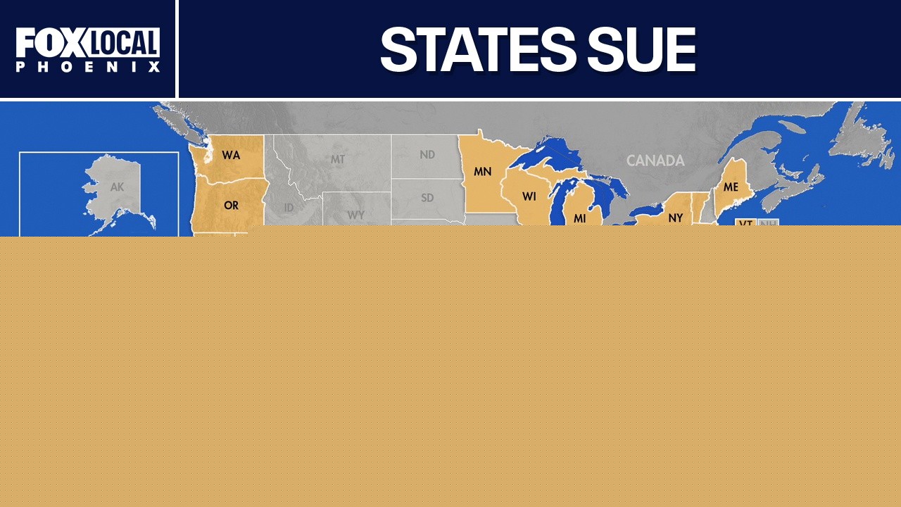 25 states sue Trump over new tariffs