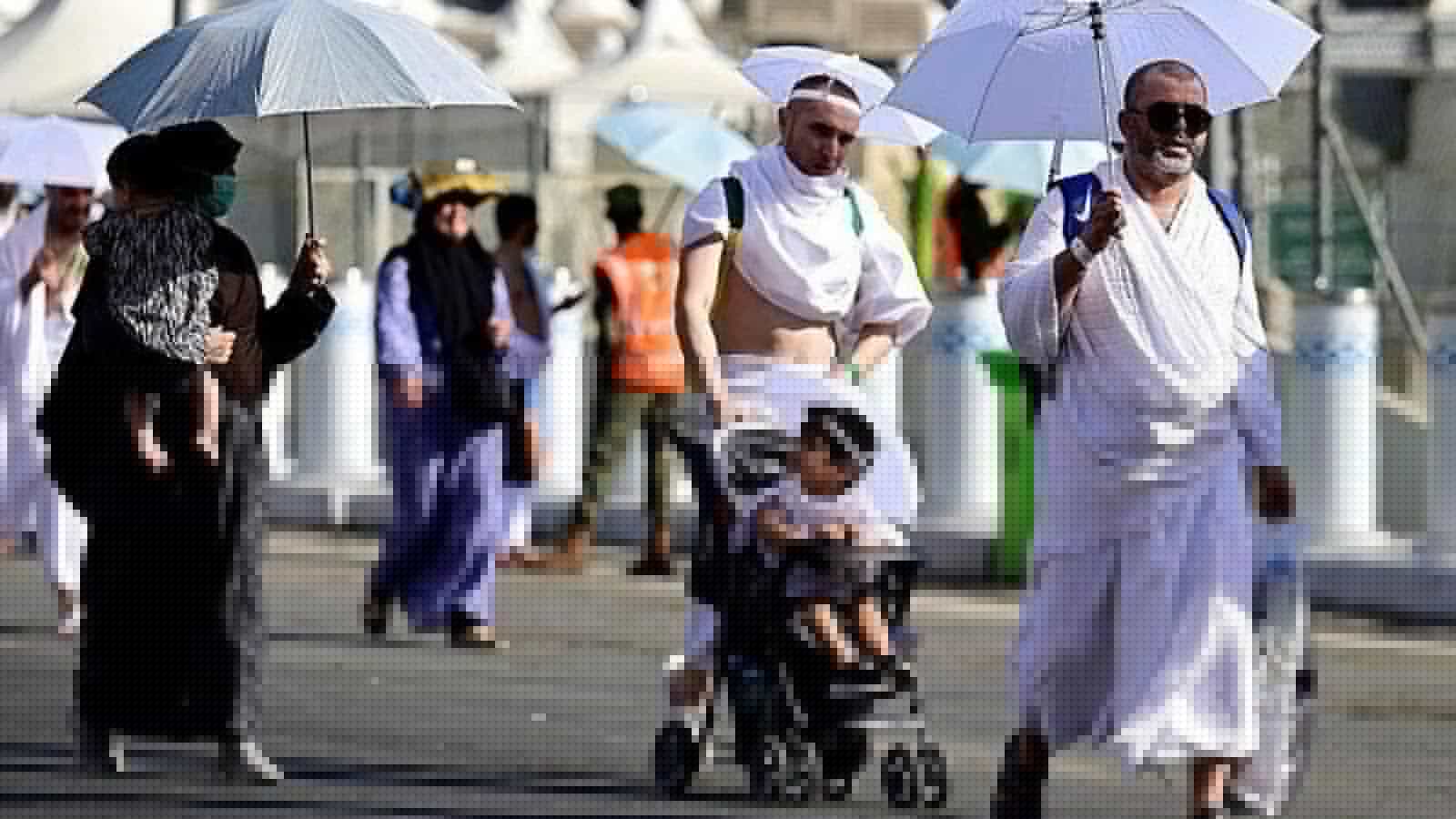 Saudi Arabia launches umbrella challenge for pilgrims