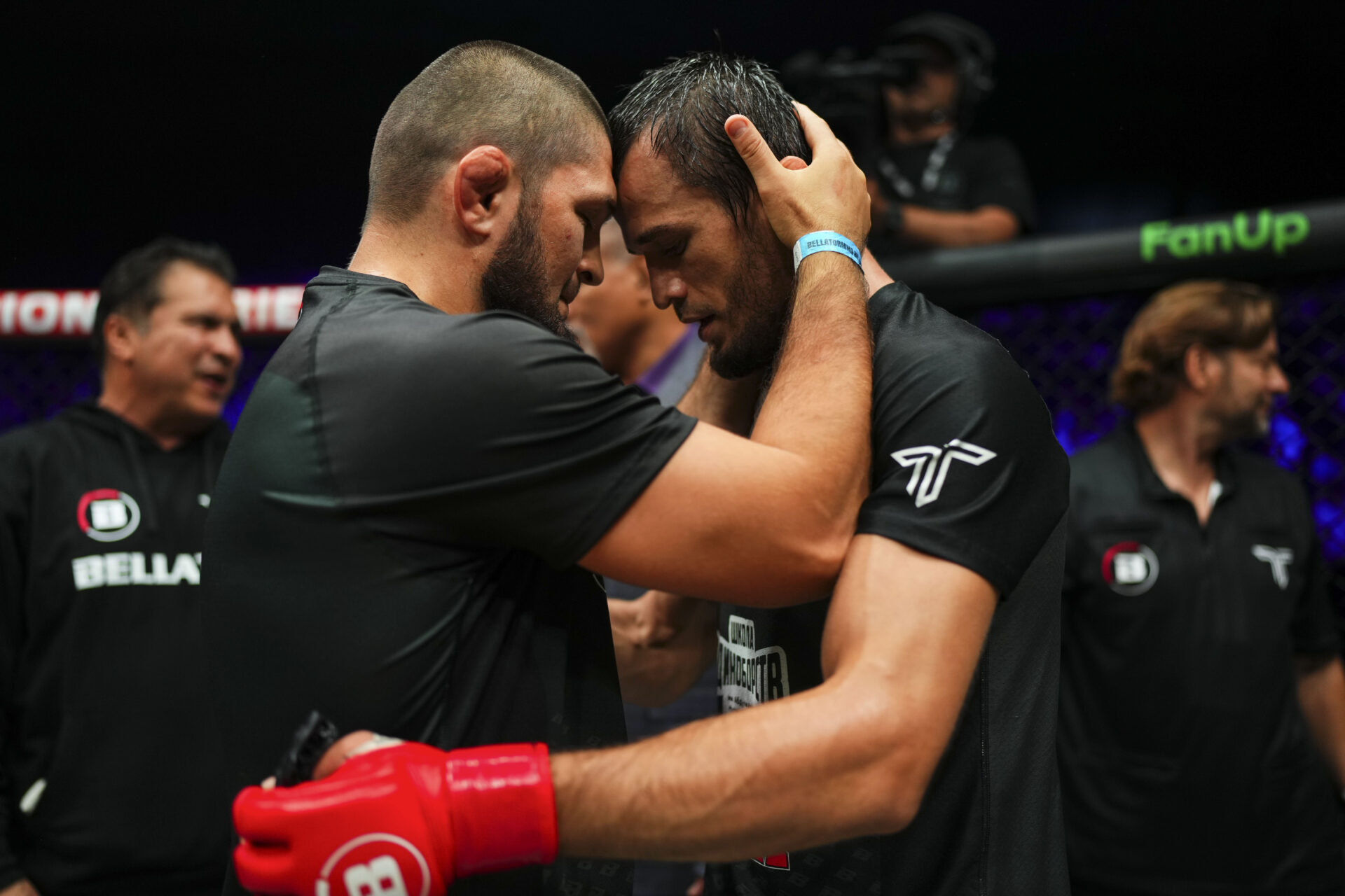 Khabib Nurmagomedov and Usman Nurmagomedov share major disagreement ahead of Paul Hughes rematch