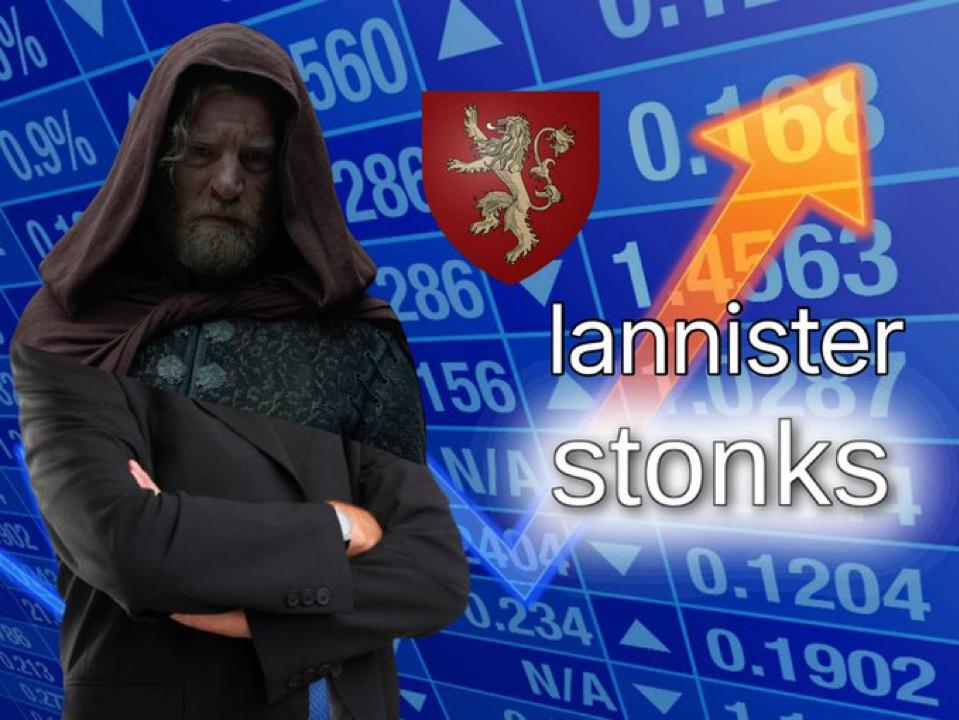 /r/freefolk - lannister stocks are rising again | /r/FreeFolk