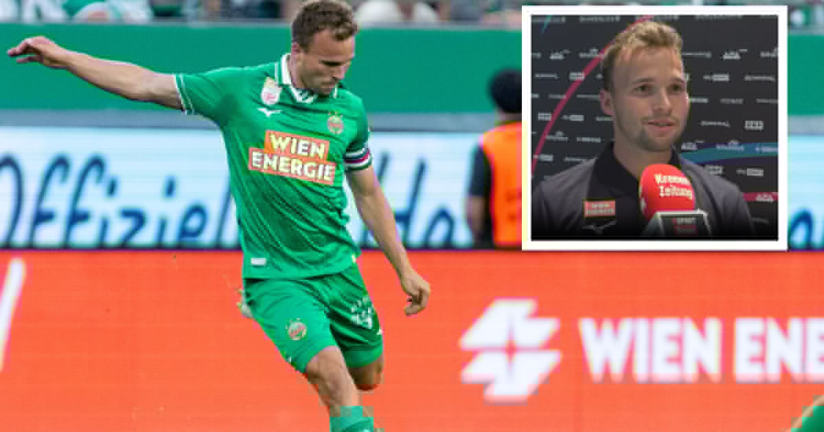 Transfers geplant? - Rapid-Kapitän Seidl: „Im Fußball geht es schnell!“