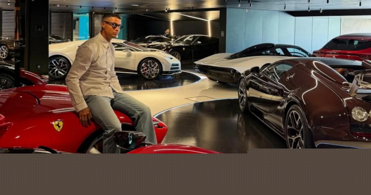 H εντυπωσιακή συλλογή supercars του Κριστιάνο Ρονάλντο (Video&Photos)