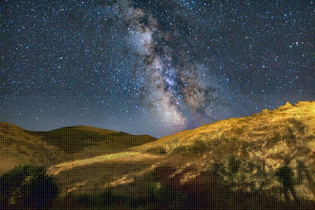 Bitlis'te Perseid Meteor Yağmuru Gözlemlendi
