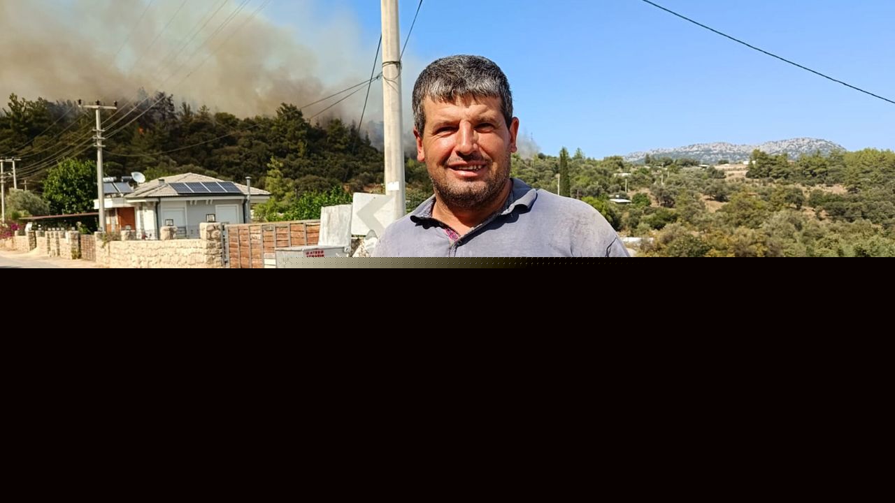Kumluca'da orman yangını (4)
