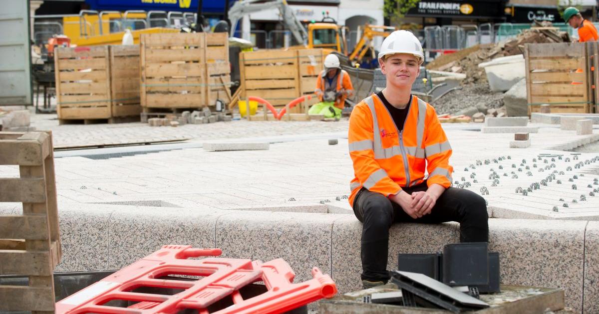 High praise for teen's work on major Cumbrian bridge project