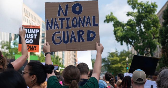 Free DC models effective resistance to National Guard takeover