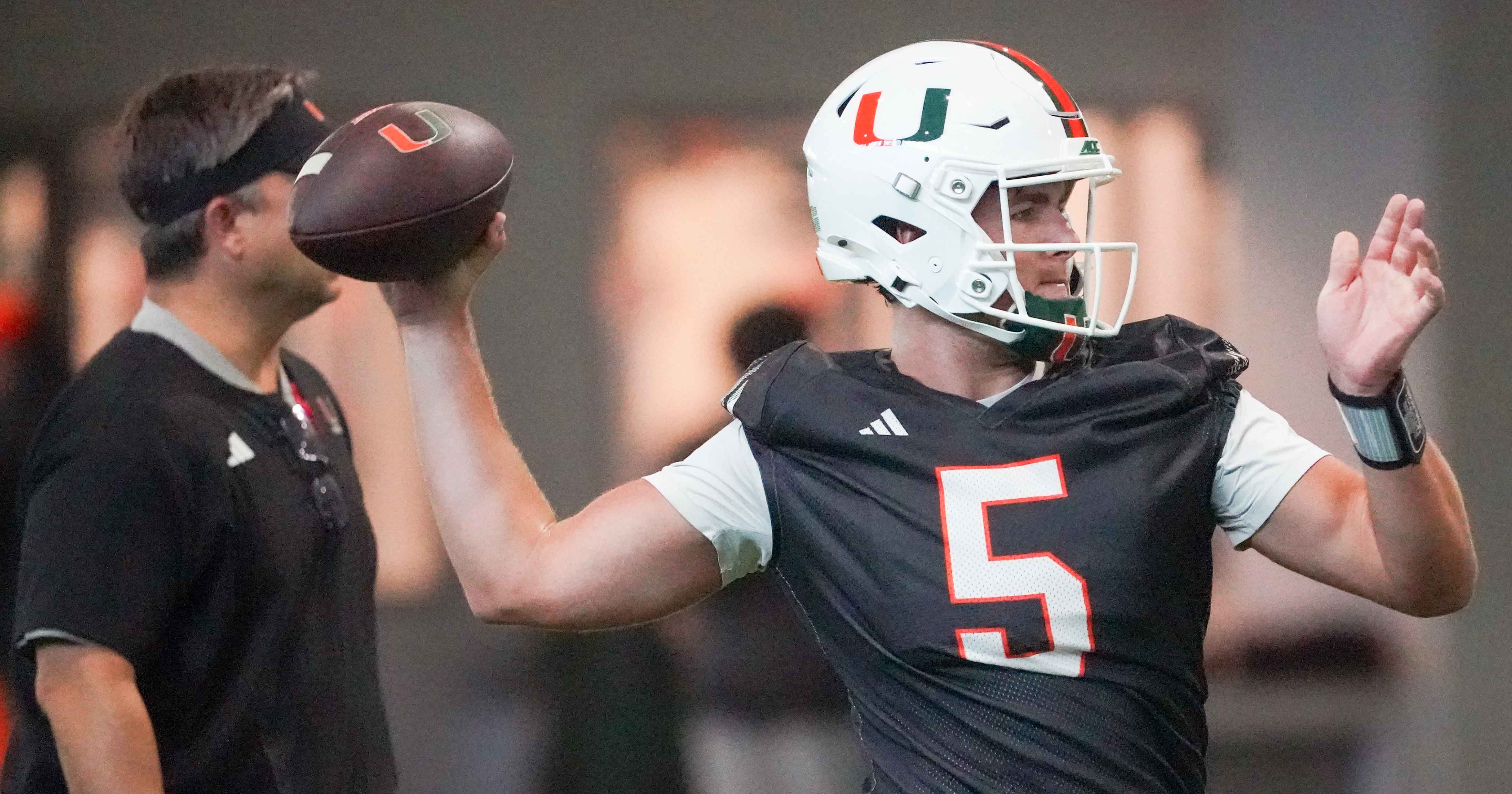 Miami QB Luke Nickel Faces Defining Season in Development Behind Darian Mensah