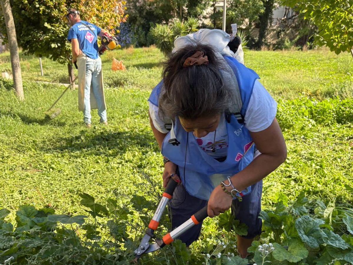 Milano, volontari in campo al Parco delle Cave, raccolti 50 chili di rifiuti