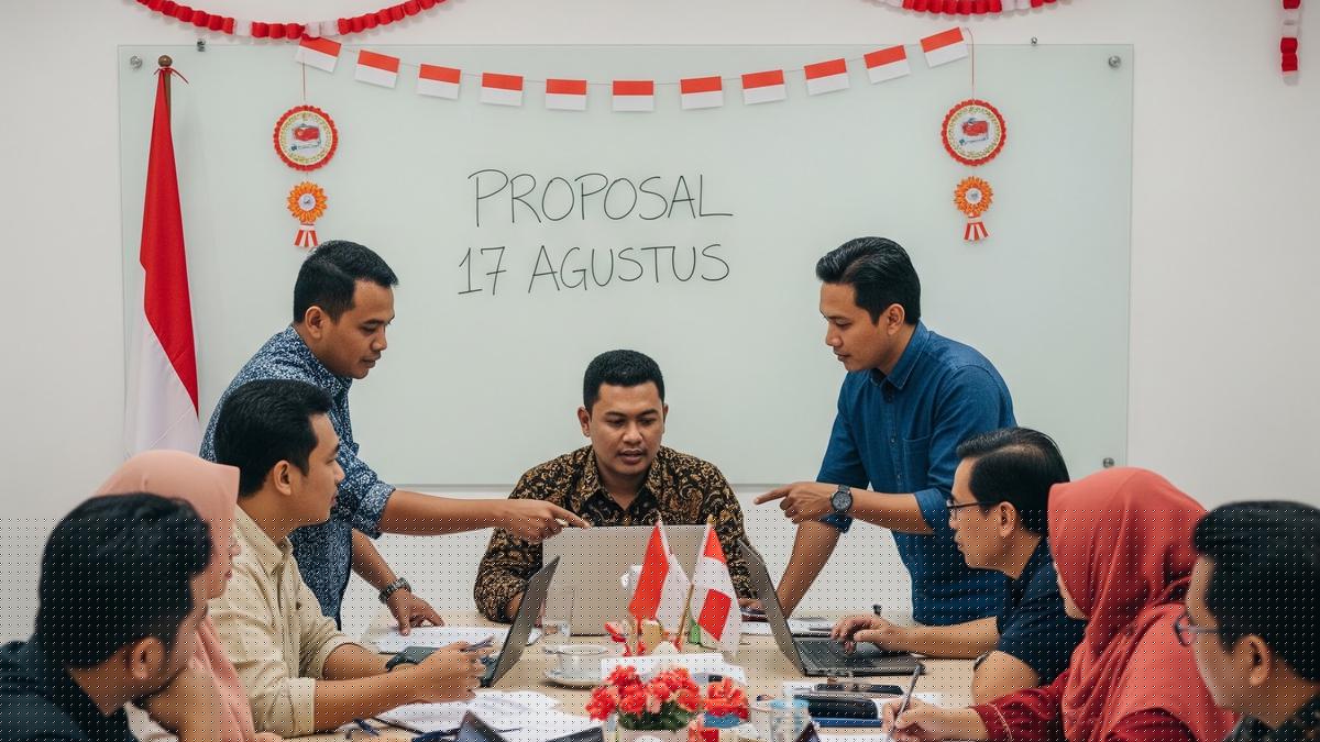 Contoh Proposal Agustusan RT HUT RI 81, Rapi dan Siap Dipakai