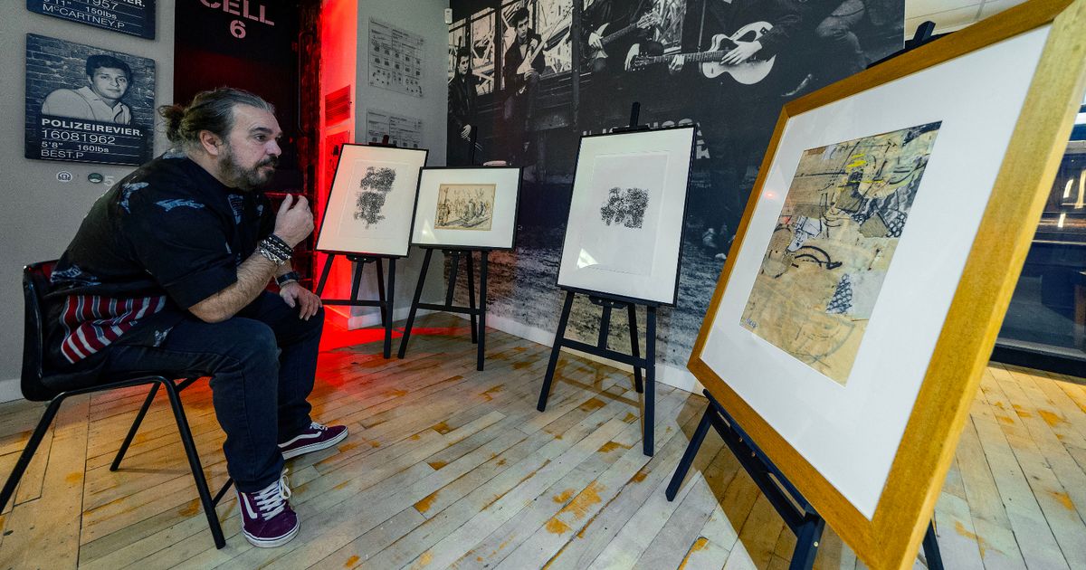 Unseen artworks by original Beatle to be unveiled in Liverpool