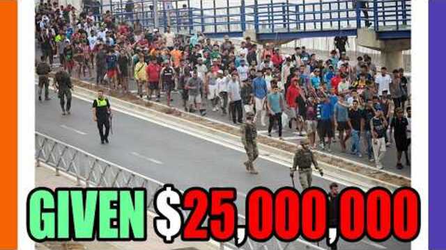$25,000,000 Given To Cueta Invaders by Spain | Frank's Show Clips